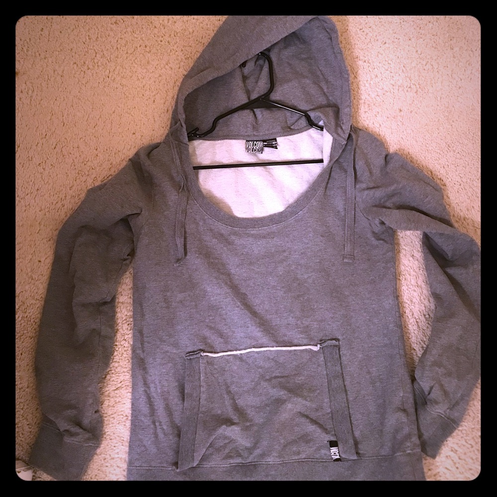 Volcom “fitted” hoodie